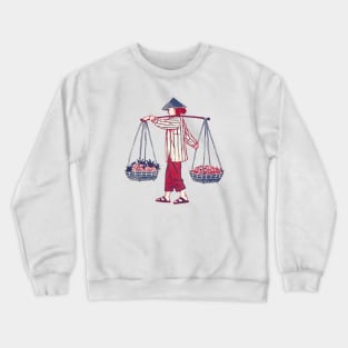 People of Vietnam - Street Vender Crewneck Sweatshirt